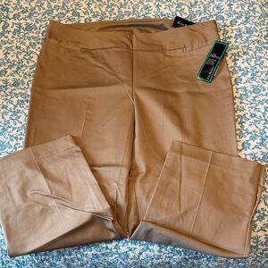 Kim Rogers Tan Women's Capris